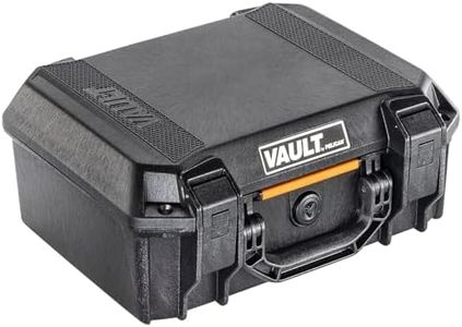 Vault by Pelican - V200 Multi-Purpose Hard Case with Foam (Black)