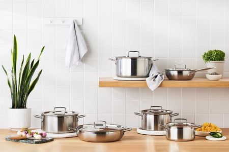 Le Creuset 3-Ply 5-Piece Cookware Set – Stainless Steel
