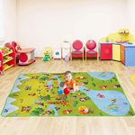 Kuber Industries Double Sided Water Proof Baby Mat Carpet Baby Crawl Play Mat Kids Infant Crawling Play Mat -CTKTC32175