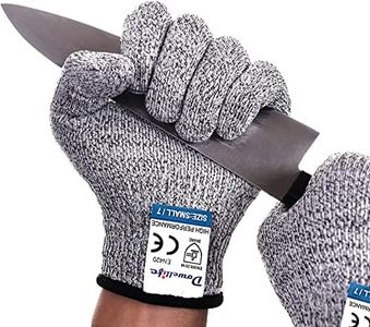 Dowellife Cut Resistant Gloves Food Grade Level 5 Protection, Safety Kitchen Cut Gloves for Chef Oyster Shucking Mandolin Knife Butcher Meat Cutting