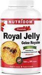 Nutridom Royal Jelly 1000 mg, Non-GMO, Gluten Free, Dairy Free and Soy Free, Made in Canada (300 Softgels)