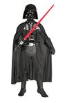 Rubie'S Star Wars Classic Child'S Deluxe Darth Vader Costume And Mask, Small - Polyester, Black