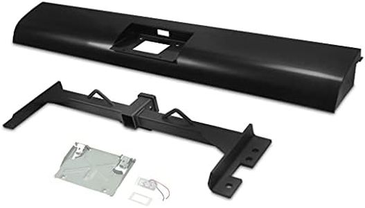 KUAFU Roll Pan & Hidden Hitch Kit Compatible with 1999-2006 Silverado GMC Sierra Pickup Trucks w/Light & Flip Down -2 Packages