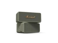 Marshall Emberton III Compact Portable Bluetooth Speaker with 32+ Hours of Playtime, (360° Sound), Dust & Waterproof (IP67) – Sage.