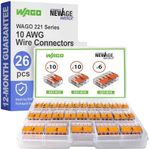 WAGO 221-61x Series 10AWG Splicing 