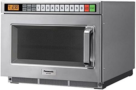 Panasonic NE-12523 1200 Watt Compact Commercial Microwave Oven with 60 Programmable Memory Pads