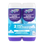 Swiffer Power Mop Refill Solution, Floor Cleaner for Mopping Tile, Vinyl, Laminate, Wood in Home, Bathroom, Kitchen, All Purpose Multi-Surface Solution for Floor Cleaning, Fresh Scent, Double Pack
