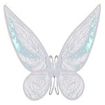 caretoto White Fairy Wings Dress Up