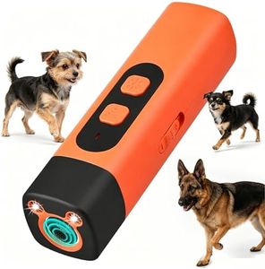 2024 Dog Bark Repeller, Rechargeable Sonic Dog Repeller, 25KHz Safe Sonic Frequency Transmitter, Anti Barking Device for Dogs, Training Tool