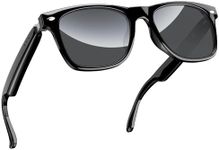 Blackview Smart Glasses, Polarized Bluetooth Sunglasses with Speaker, Voice Control, UV Protection, Anti Blue Light Lens