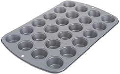 Wilton Recipe Right Mini Muffin Tin, 24 Cup, Non Stick