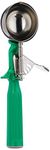 Vollrath 2-2/3 oz Stainless Steel Disher - Size 12,Green