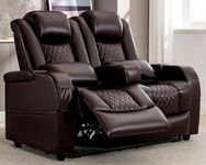 AZXZCS 57" RV Loveseat Recliner Sof