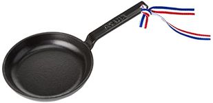 STAUB Cast Iron Mini Frying Pan, Black, 12 cm