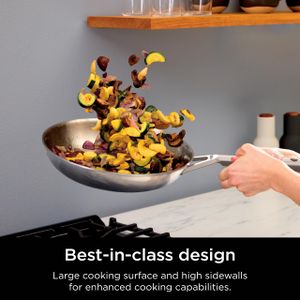 Ninja EverClad 12-Piece Cookware Set – Stainless Steel Pots & Pans