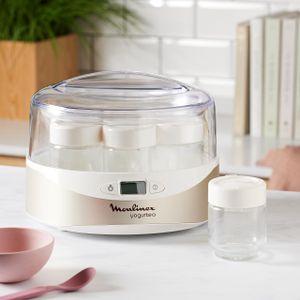 Moulinex Yogurteo Yogurt Maker – 7 Pots, Easy Homemade Yogurt