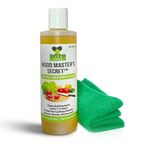 Wood Master's Secret Non Toxic, Food Safe Cutting Board Oil, Conditioner & Sealer. 100% Plant Based. Exceeds FDA Food Contact Surface Regulations. Also Works On Butcher Blocks, Wood Counters & More