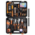 SOLUDE Tool Set,148-Piece Home Repair Tool Kit for Men Women College Students,Household Basic Hand Tool Sets with Case for Home Maintenance & DIY Projects