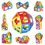 Wembley Magnetic Blocks for Kids Magnet Toys for Boys Girls Brain Development Learning Education Puzzle Game | Next-Generation DIY STEM Toys - 32 Pcs