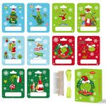 10 PCS Christmas Money Holders for Cash - Money Holders for Christmas Gifts, Christmas Money Holder Ornaments, DIY Money Holders for Christmas Tree Hanging Decoration