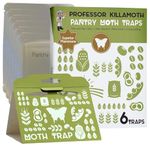 Fullsexy 10 Pieces Moth Trap Clothes Protection Against Moth Traps First Class for Wardrobe