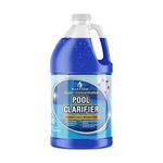 Pool Clarifier & Water Flocculant – Super Concentrated Blue Floc for Cloudy Above Ground & Inground Swimming Pools – 64 oz – Chlorine, Saltwater, Chemicals Compatible – 1 oz Treats 5,000 Gallons