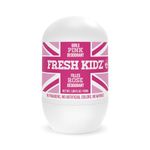 Fresh Kidz Roll On Deodorant for Kids and Teens - Baking Soda and Aluminum-free 24 Hour Protection for Sensitive Skin - Girls "Pink" 1.86 fl.oz.