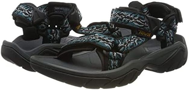 Teva Femme Terra FI 5 Universal Sandales Bout Ouvert, Bleu (Manzanita Deep Lake Mdlk), 39 EU
