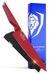 DALSTRONG Chef Knife - 8" - Shadow Black Series - Red Edition - Red Titanium Nitride Coated - High Carbon - 7CR17MOV-X Vacuum Treated Steel - Sheath - NSF Certified