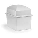 Crowne Vault Marquis Urn Vault to Hold Cremation Ashes for Ground Burial | Large | Will Fit Two Oversized Urns