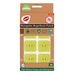 RunBugz Mosquito Repellent Patches For Kids - 30 Patches - Pack of 1 - Deet-Free - Waterproof - Natural