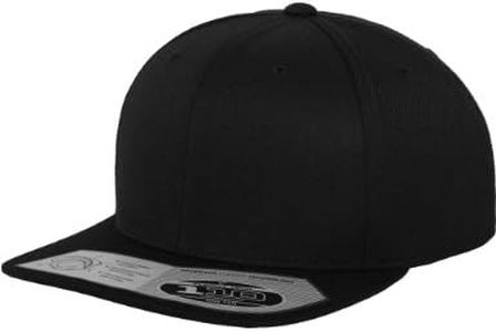 Flexfit 110 Fitted Snapback, Farbe Black