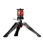 IFOOTAGE Cobra 3 Base-P,Portable Tabletop Mini Tripod Mount with Pedal Locking Control,Quick Release Platform,Max Load 17.6 lbs