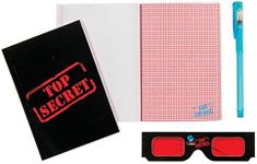 Raymond Geddes Top-Secret Confidential Spy Notebooks (Pack of 12)