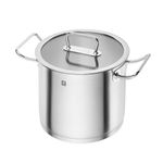 Zwilling J.A. Henckels PRO 8 L 18/10 Stainless Steel Stock Pot HIGH-Sided, Silver