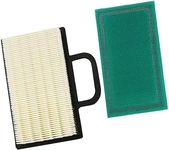 DemJamr 499486S Air Filter with 273638S Pre Filter, Compatible with Briggs and Stratton 18-26 HP Intek V-Twins Engine Air cleaner, Replace for BS 499486S, 5063, 5069, 695667, 698754 Air Filter