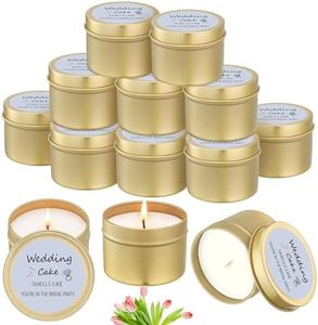 Conelist 8 Pcs Bridesmaid Proposal Gifts Smells Like You're in The Bridal Party Candles Bridesmaid Gifts Natural Soy Wax Candles for Bridesmaid Best Friends Wedding Gifts (Grey Blue,Elegant)