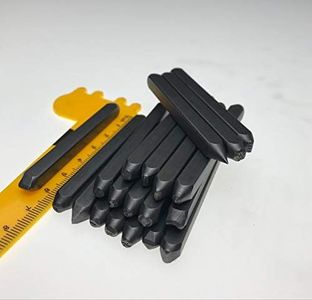 20 Pack 6MM DIY Steel Punches Flower Punch Stamp Set Jewelry Metal Stamping Tool to Stamp Punch Leather Metal Wood Jewelry (6MM-Upgrade Version)