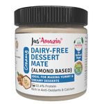 Jus' Amazin Dairy-Free Dessert Mate (Almond Based) 200g | Vegan, Dairy Free Condensed Milk - Plant-Based | Clean Nutrition