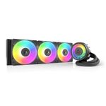 Arctic Liquid Freezer III Pro 360 A-RGB (Black) - AIO CPU Cooler, 3 x 120 mm Water Cooled, 38 mm Radiator, PWM Pump, VRM Fan, AMD AM5/AM4, Intel LGA1851/1700 Contact Frame