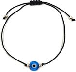 Classic Eye of Good Luck Bracelet with Red Thread for Gift (Black)