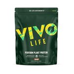 Vivo Life Perform Raw Cacao Flavour Vegan Protein Powder - BCAA Pea & Hemp Blend, Plant-Based Protein Shake (988 g (Pack of 1))