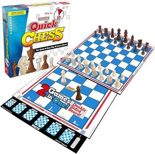 ROO GAMES Quick Chess - Learn Chess with 8 Simple Activities - For Ages 6+ - Chess Set for Kids