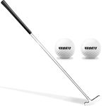 Yamato Golf Putter Right Handed and Left Kid Putter Two-Way Mini Golf Club Golf Gifts for Kids Adults with 2 Real Golf Balls