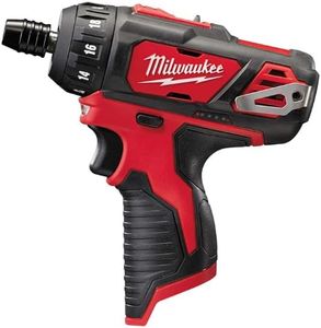 Milwaukee 4933441910 M12 BD-0 12 V Screwdriver Without Battery, Multi-Colour