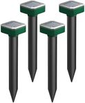 suphanlin 4 Pack Snake Repellent for 0utdoors, Ultrasonic Snake Repeller Outdoor,