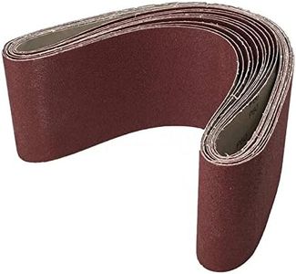 5pcs 150 x 1220mm Abrasive Sanding Belt 6 x 48" Grinding Polish Belt 80 Grit Belt Sander Paper