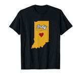 INDY - Indianapolis Indiana | Hoosier Novelty Merch Gift - T-Shirt