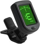 Clip-On Guitar Tuner,Guitar Tuner Clip On,Digital Electric Tuner,Display Tuner for Acoustic Guitar,Guitar Tuner,Guitar Tuner Clip On Tuner for Guitar