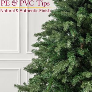 CHRISTOW 6ft Artificial Christmas Tree – Realistic Holiday Decoration